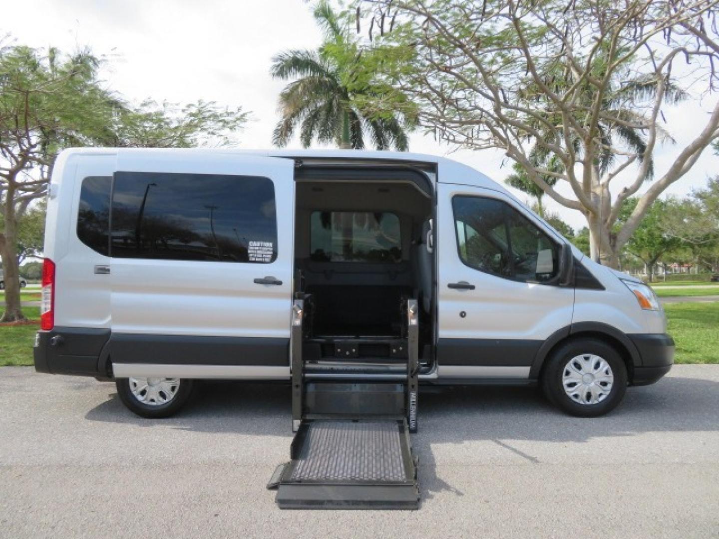 2015 Silver /Gray Ford Transit (1FBZX2CG0FK) , located at 4301 Oak Circle #19, Boca Raton, FL, 33431, (954) 561-2499, 26.388861, -80.084038 - Photo#34